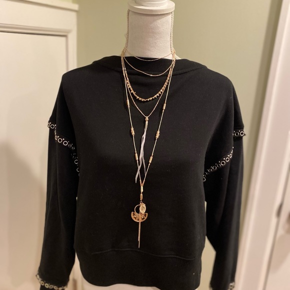 New Free People River and Roads Layered Necklace - Picture 6 of 6